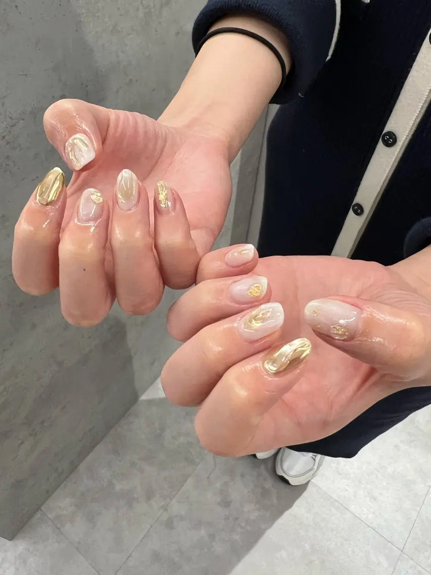 ネイル フラッシュネイル ジェルネイル 韓国ネイル メンズネイル 持ち込み ハンドネイル ハンドケア Bana_ Nailのネイルデザイン