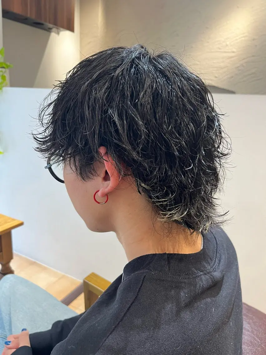 ショート メンズ カット パーマ 🧡透明感/艶髪🧡 正木 亨🍊のヘアスタイル