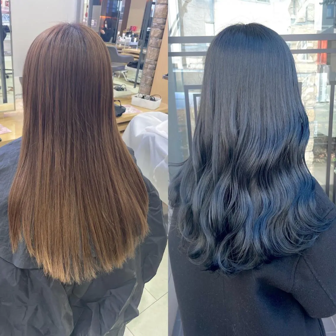 ロング カラー レイヤーカット メンズカット坂本翔のヘアスタイル