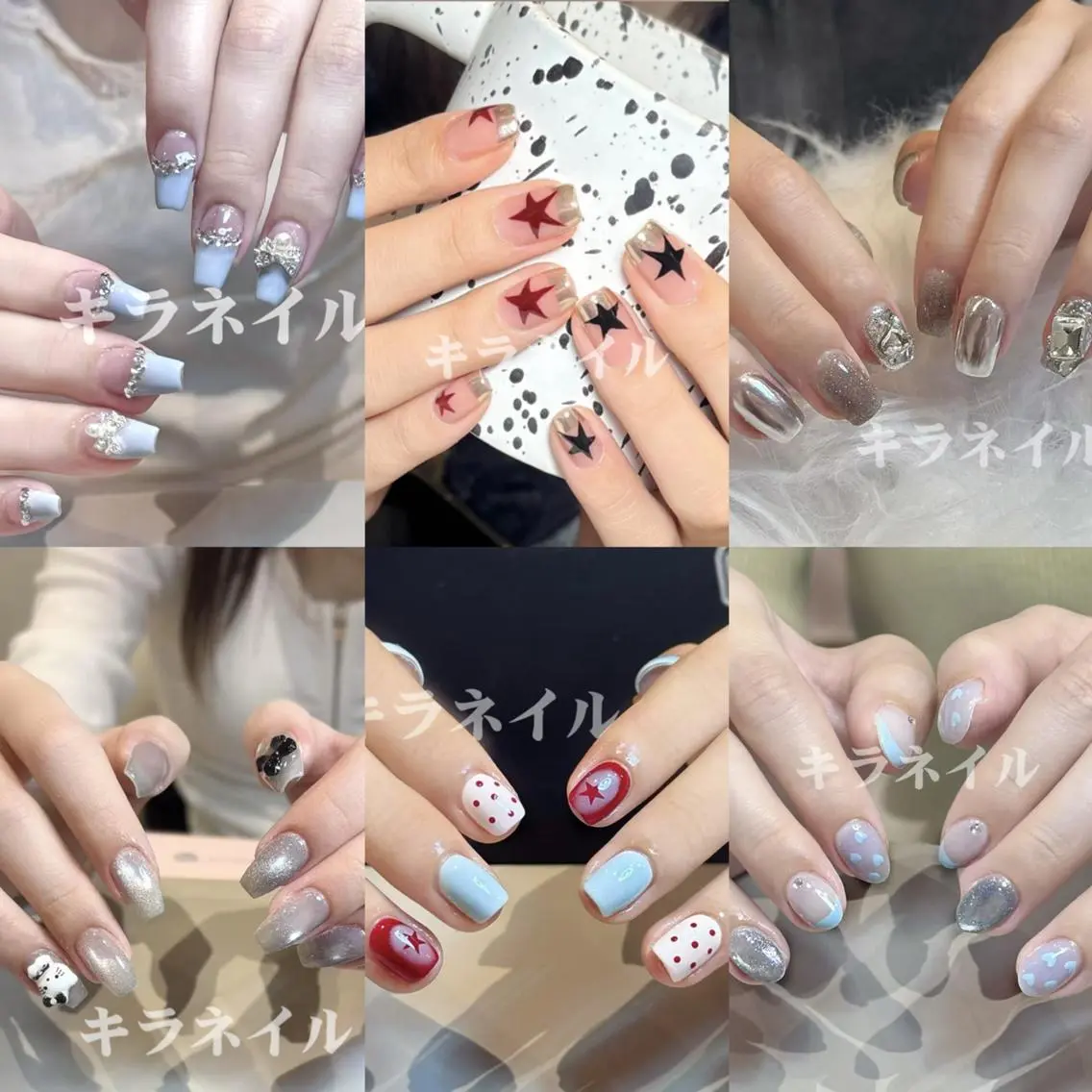 ネイル 🍑長さだし ワンホン💅モモコのネイルデザイン