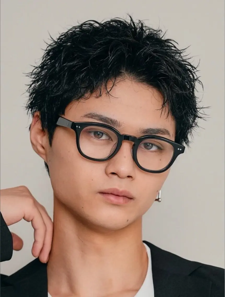 ショート パーマ 髙橋 偉月のヘアスタイル