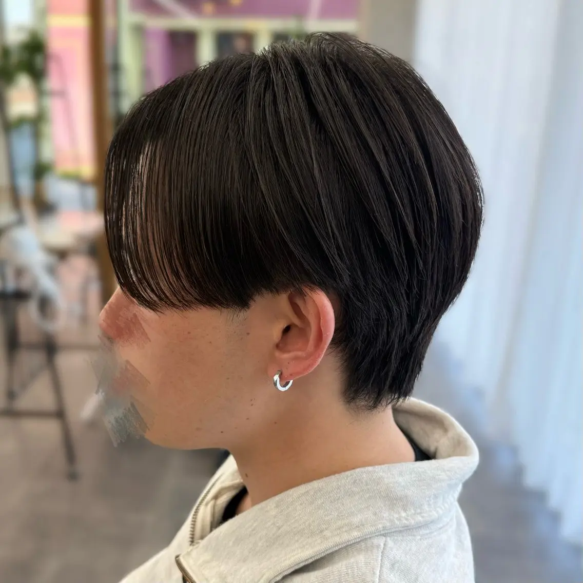 メンズ センターパート メンズパーマ カット 楓🍁毛流れ パーマ/無造作パーマのヘアスタイル