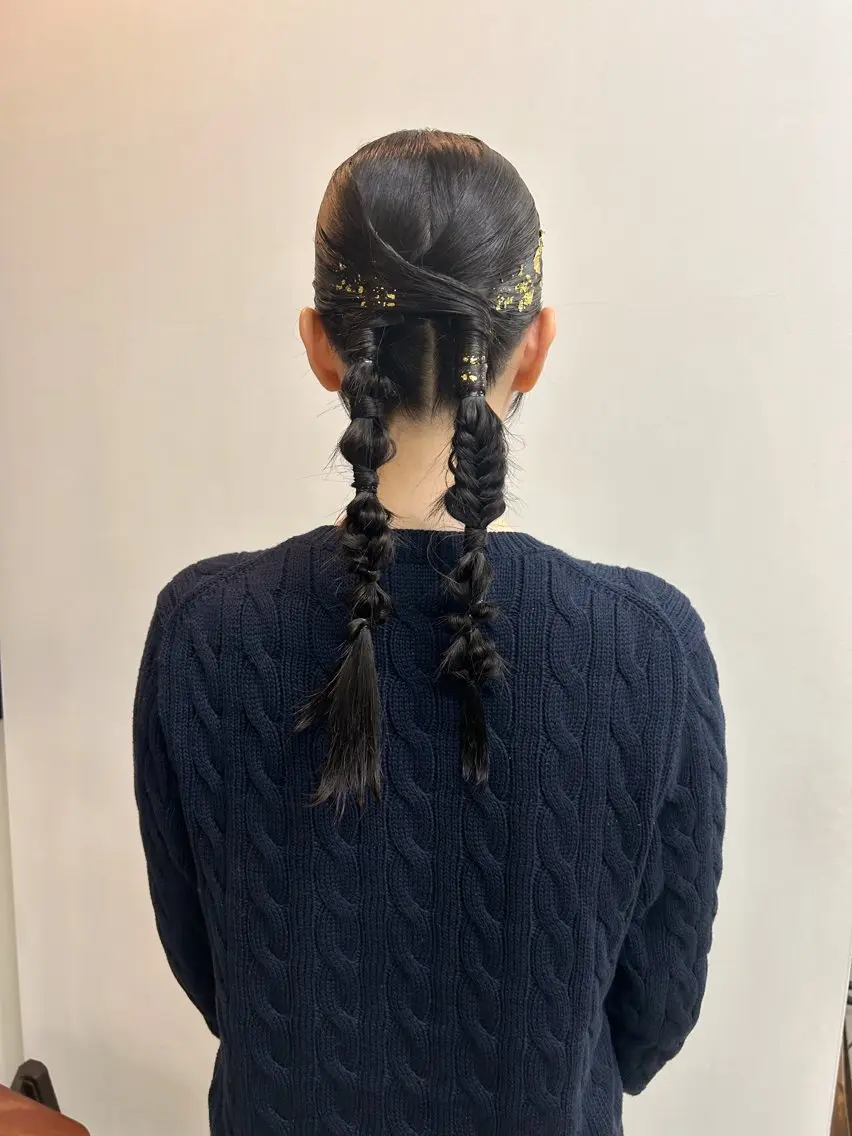 ヘアアレンジ 原 瑞希のヘアスタイル