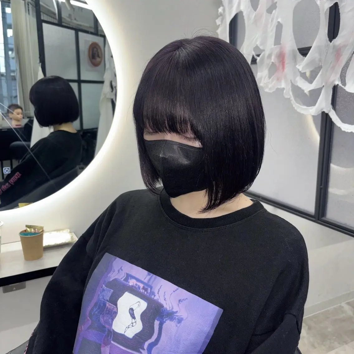 ミディアム カラー ヘアカラー Ren. 🦋デザインカラーのヘアスタイル