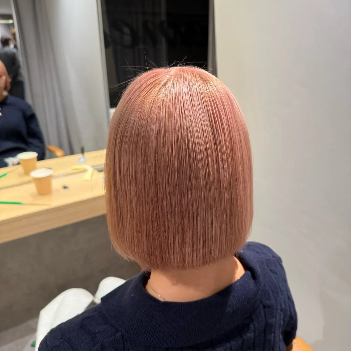 ミディアム カラー ヘアカラー 髙栁 公暉🇰🇷💫のヘアスタイル