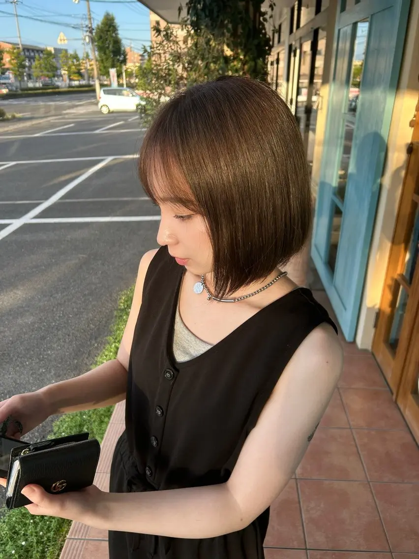 カラー ブリーチ 透明感カラー LIOS ふうか  🌻のヘアスタイル