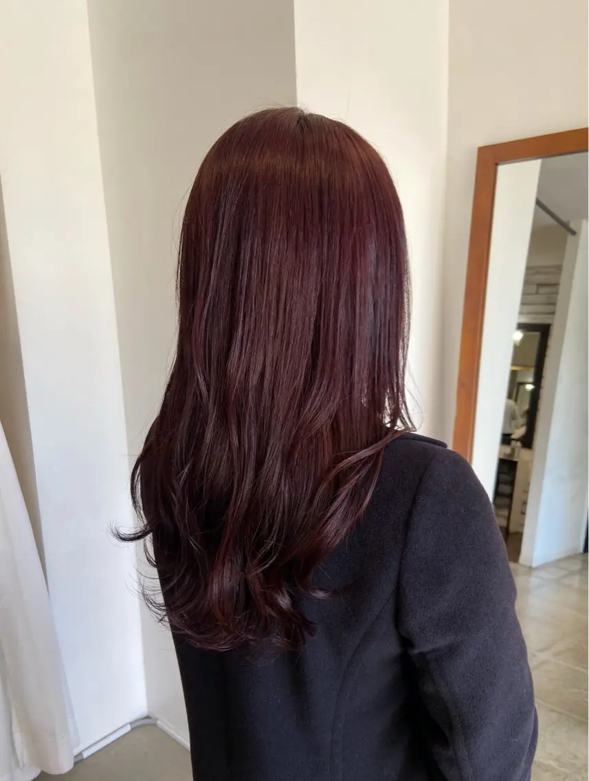 ロング まつ あみのヘアスタイル