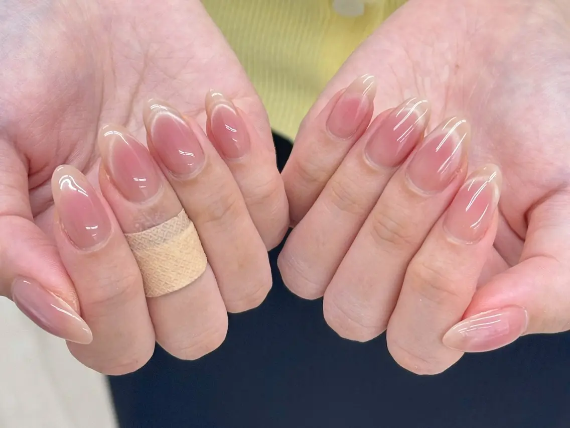 ネイル 長さ出し フットネイル ジェルネイル マグネットネイル 持ち込み ハンドネイル ハンドケア Ocean Nailのネイルデザイン