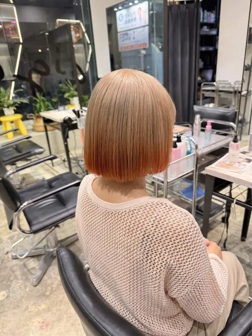カラー ヘアカラー トリートメント 🦄デザインカラー 🦄/hibikiのヘアスタイル