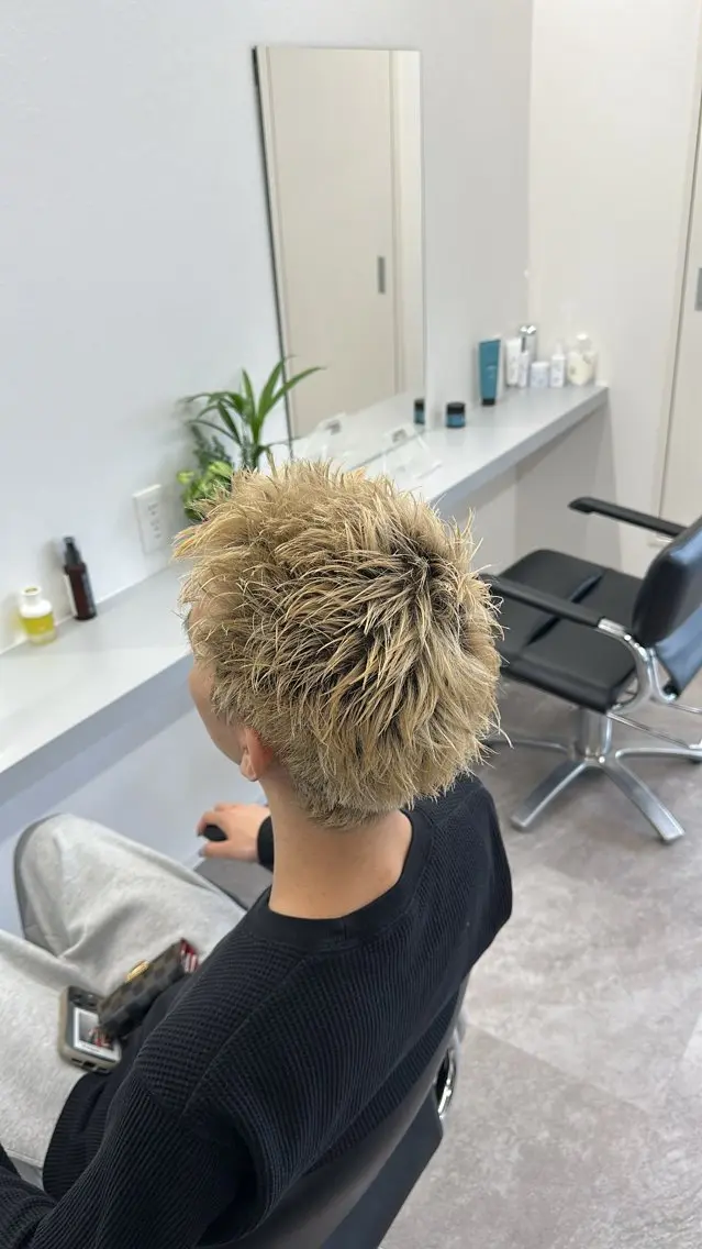 men's限定カット&クイックスパの写真