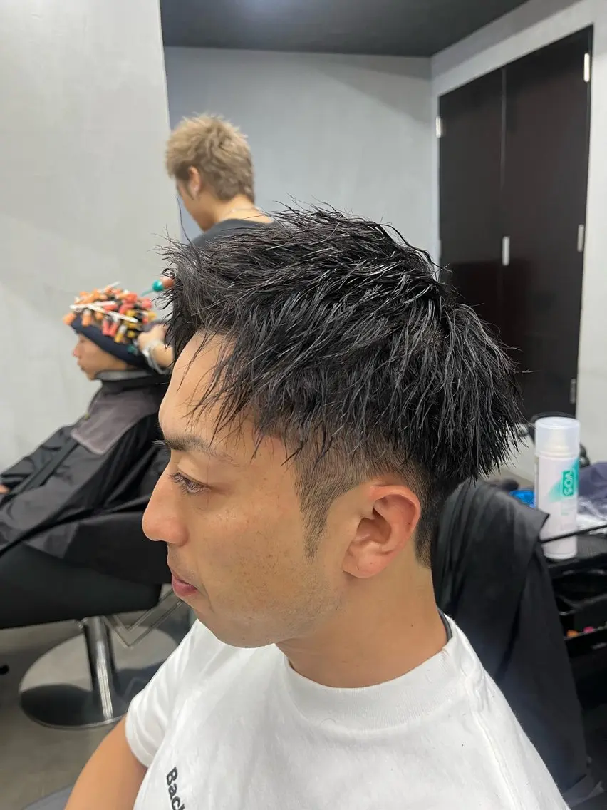 ショート メンズ カット パーマ メンズ支持率NO.1 マサキのヘアスタイル