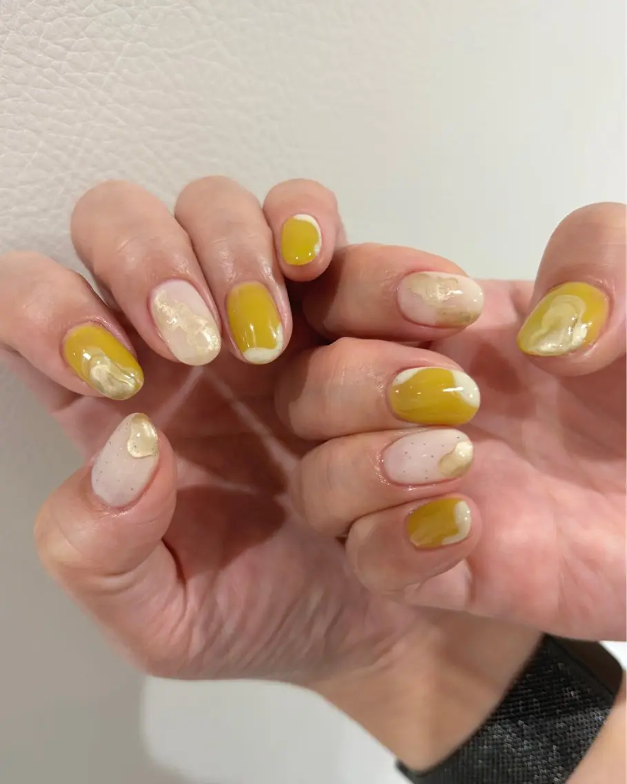 ネイル ハンドネイル 新宿ニュアンスネイル makotoのネイルデザイン
