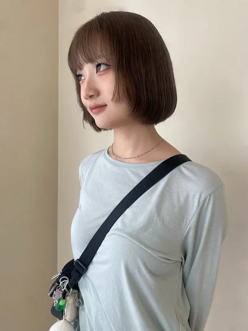 ショート ヘアカラー ナイトウ コトのヘアスタイル