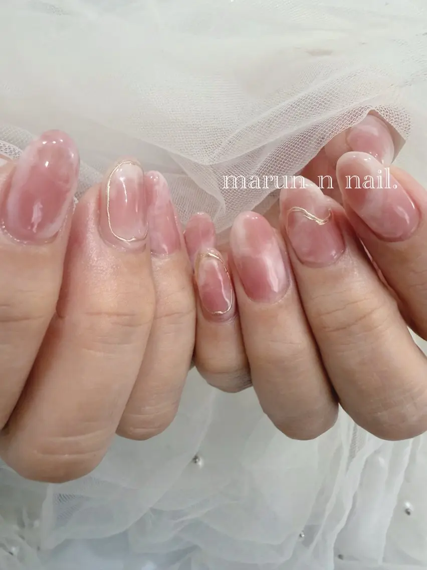 ネイル ハンドネイル marun._ megumi.のネイルデザイン