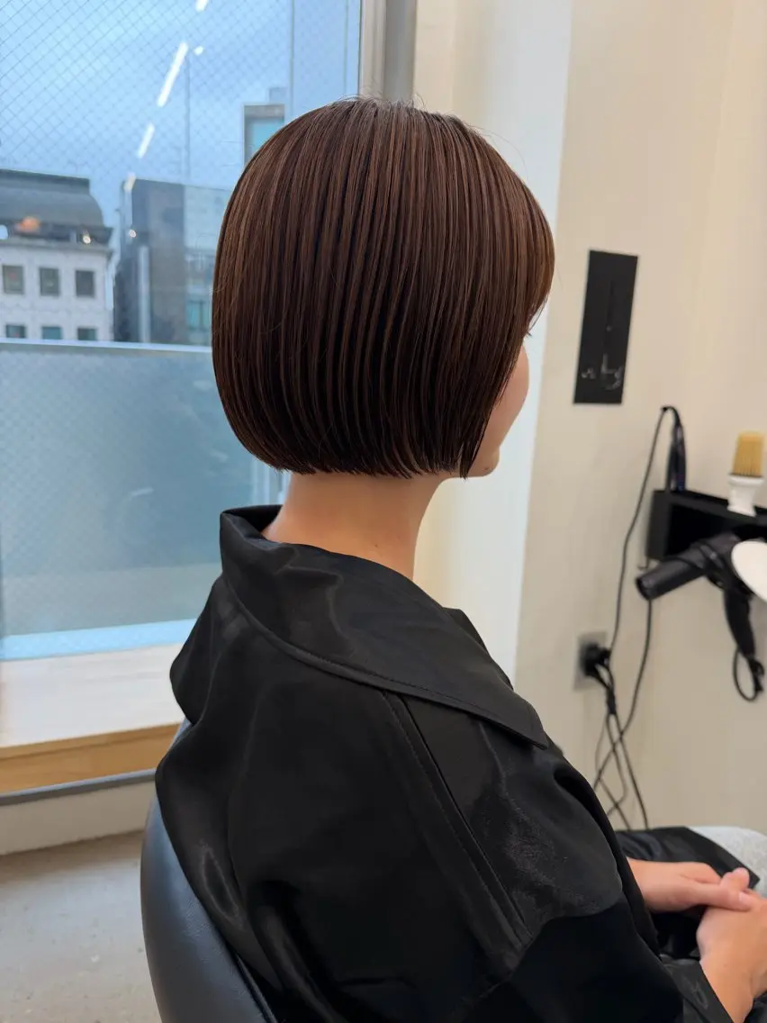 ショート ショートカット募集/ モカのヘアスタイル
