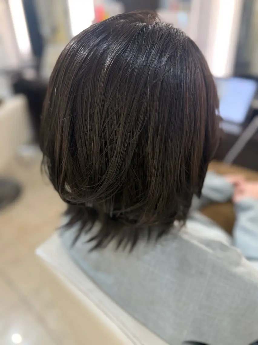 ミディアム ヘアカラー トリートメント 石垣廣乃 /Hironoのヘアスタイル