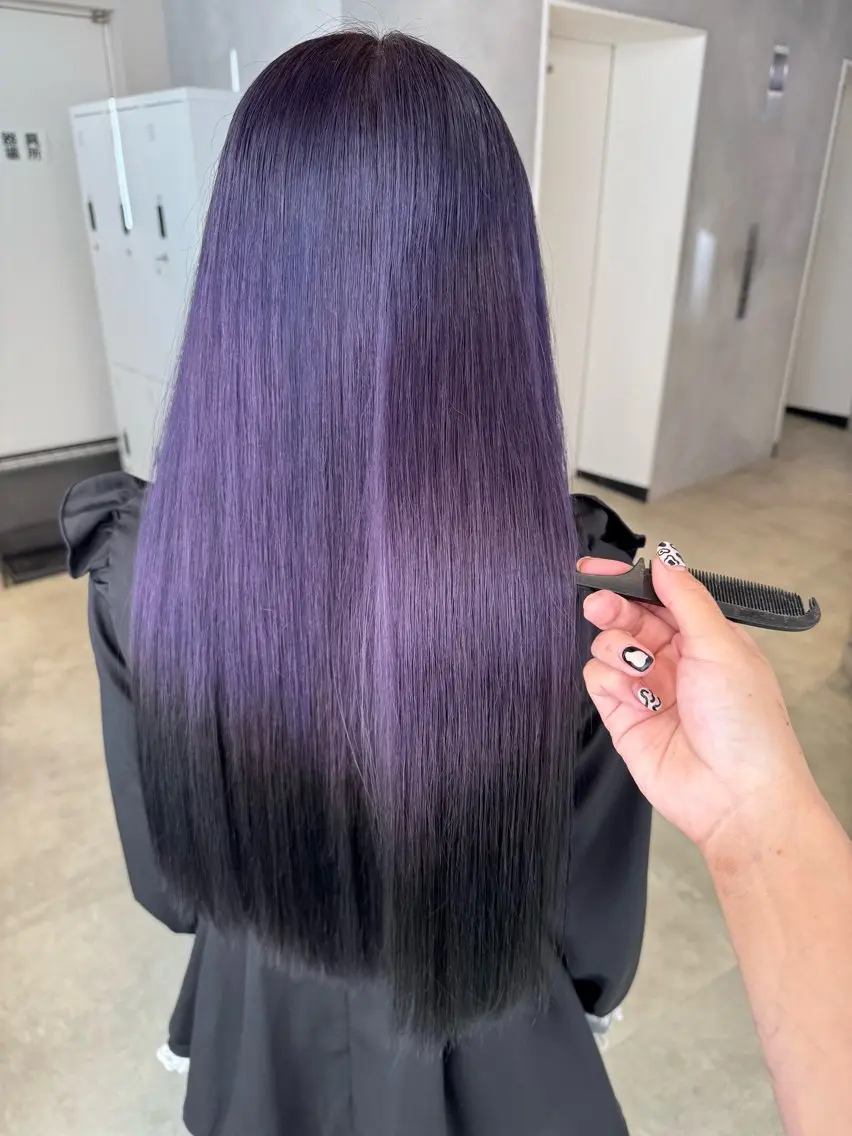 カラー カット ヘアカラー トリートメント 透明感カラー✨艶髪 制作🌱山根あゆみのヘアスタイル