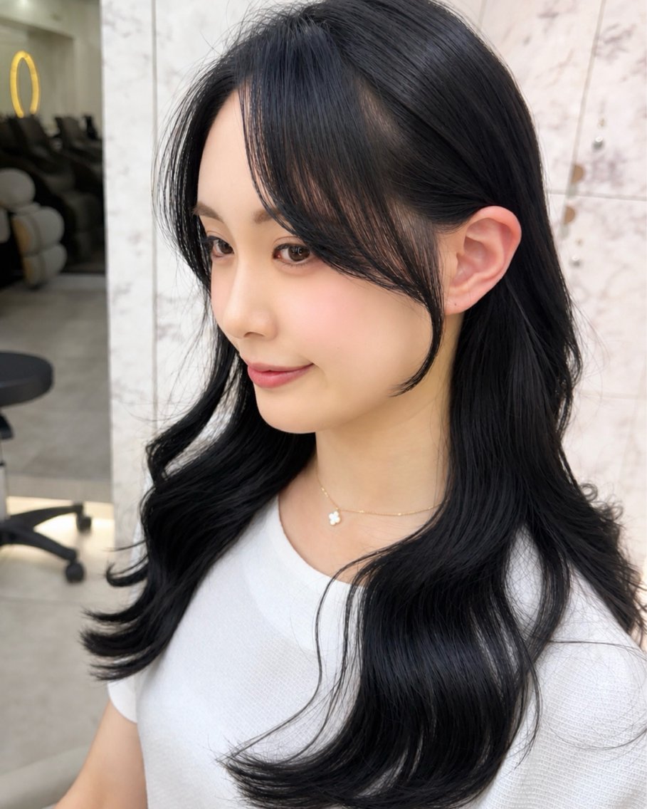 ロング カラー レイヤーカット kakeruのヘアスタイル