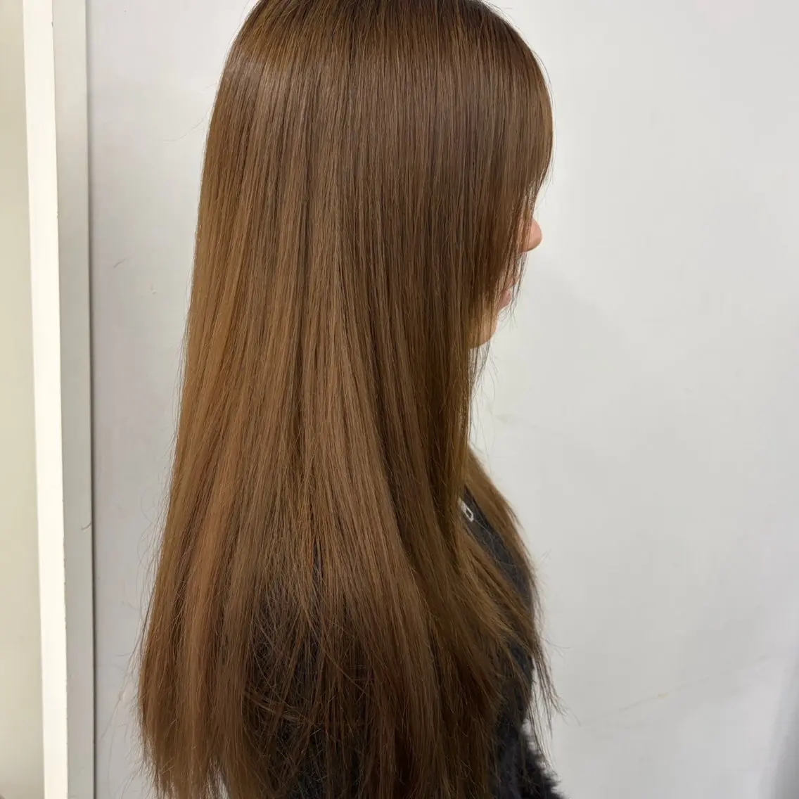 ロング ヘアカラー トリートメント 上地 ㅤ⠀虹奈のヘアスタイル