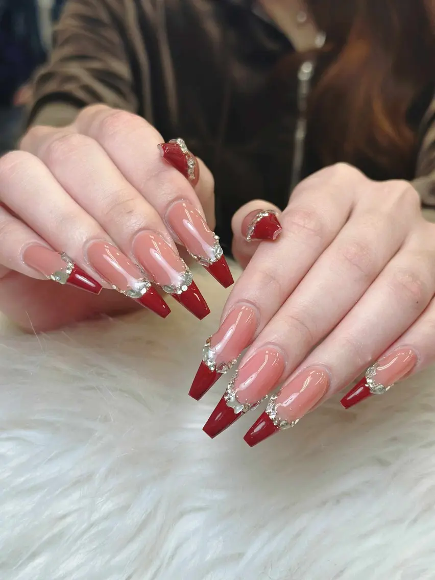 ネイル アートネイル 成人式 ジェルネイル ニュアンスネイル 夏ネイル ハンドネイル Jenn Nail Salonのネイルデザイン