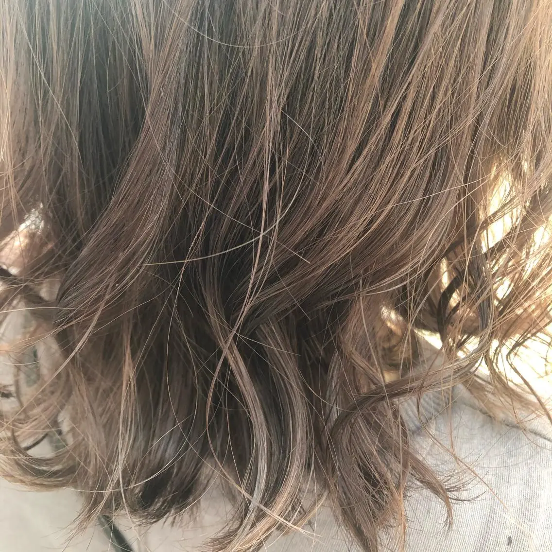 ミディアム 髪質改善 メンズパーマゆうひのヘアスタイル