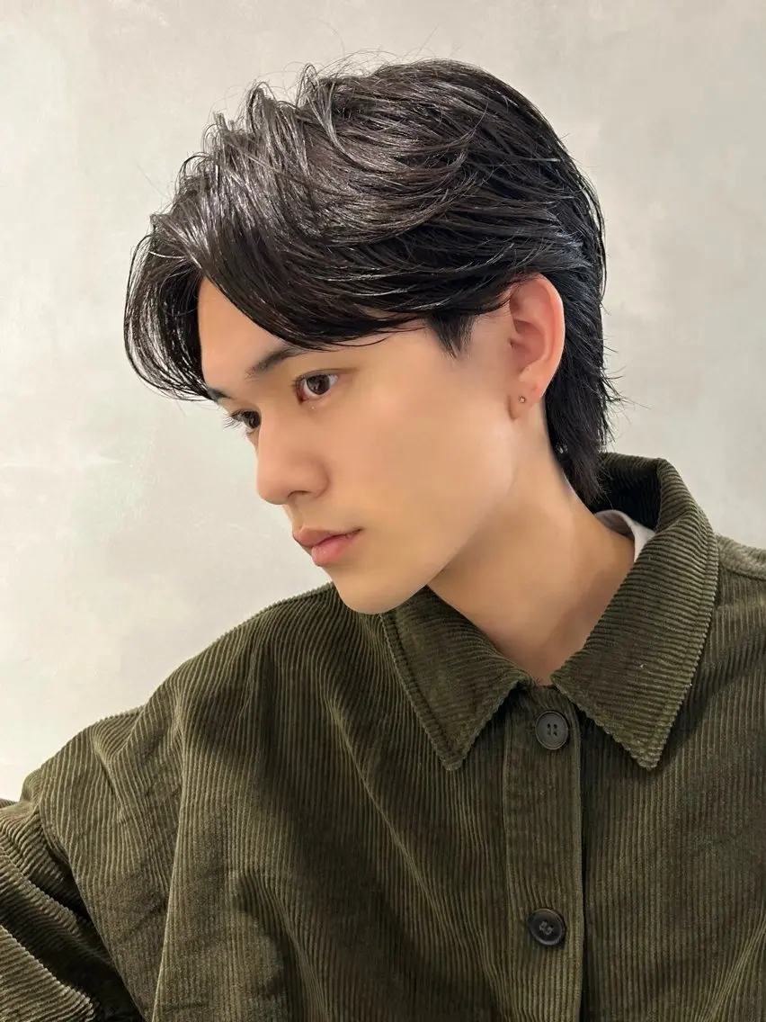 パーマ メンズ メンズ清潔感のプロ 💈メンズパーマ藤田のヘアスタイル
