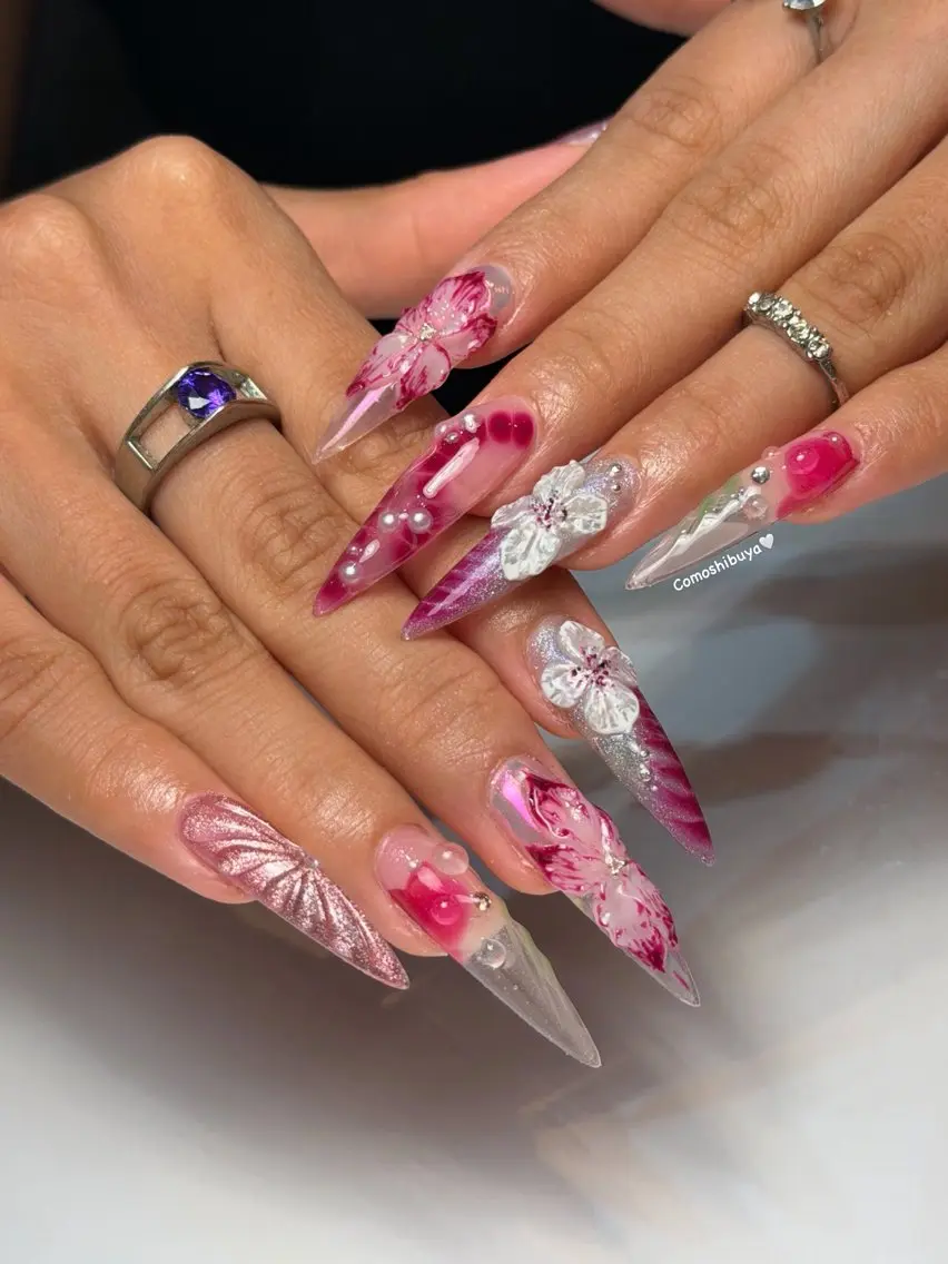 ネイル 韓国ネイル シンプルネイル ワンホンネイル ハンドネイル CoMo Nailのネイルデザイン