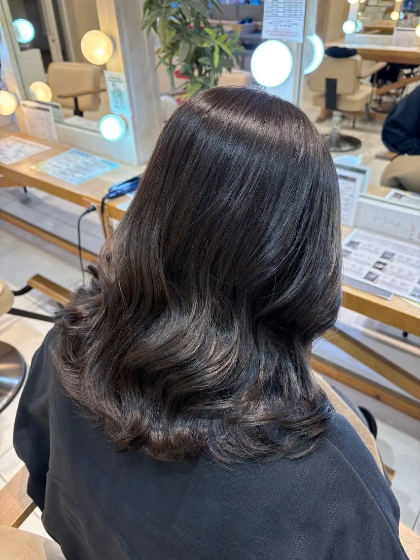 ミディアム ヘアカラー 🍒Natsuka /ガーリー/アレンジのヘアスタイル