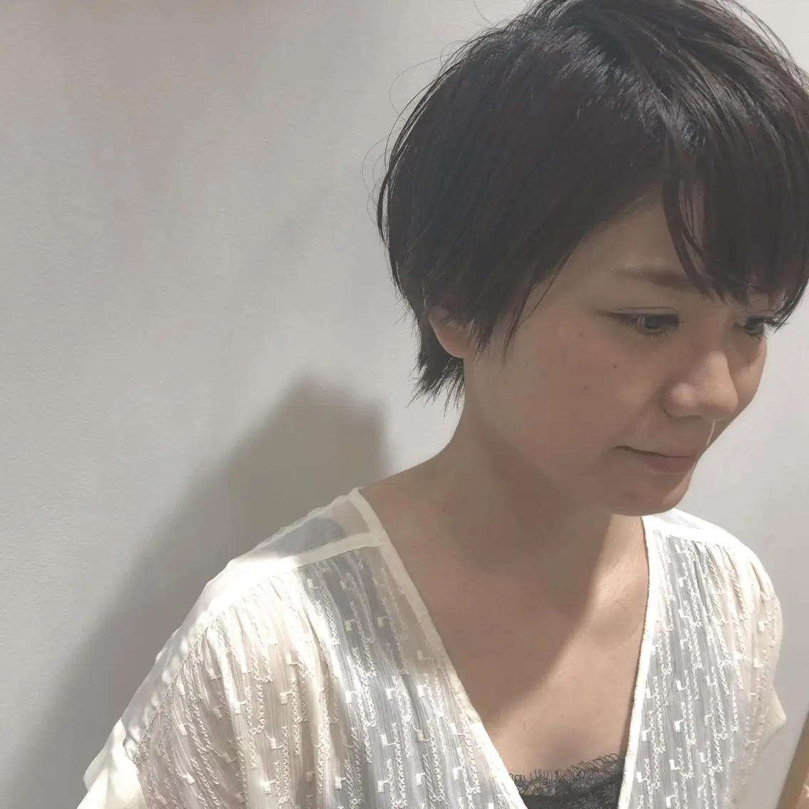 ショート ショートヘア カット 江原 彩華のヘアスタイル