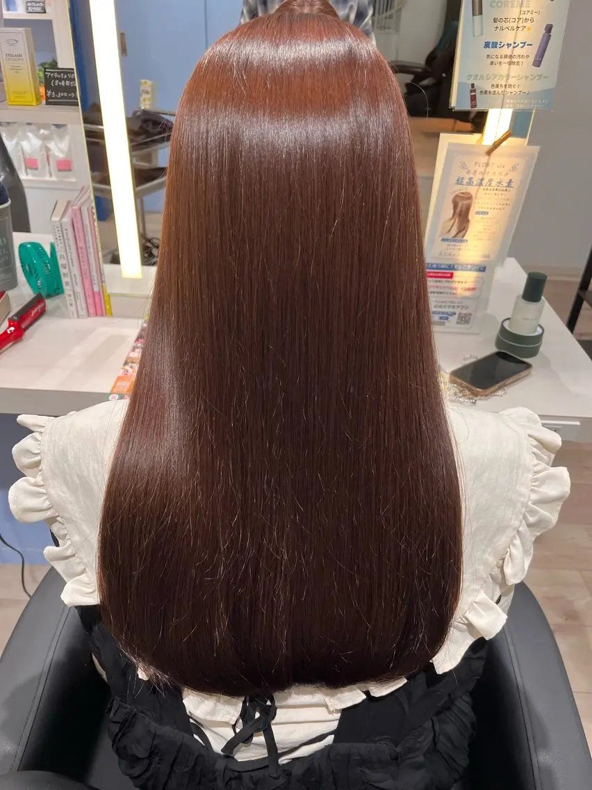 【ご新規様人気No.1】うるツヤ縮毛矯正＋カット💫の写真