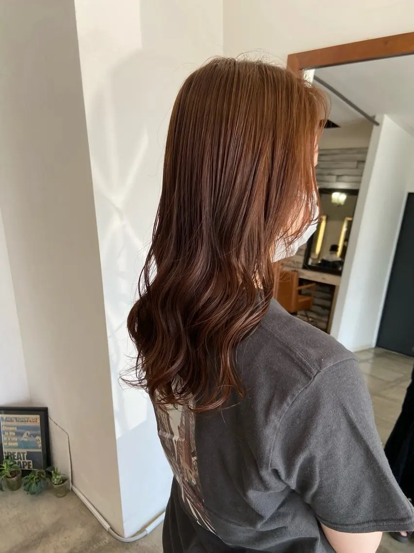 ロング まつ あみのヘアスタイル