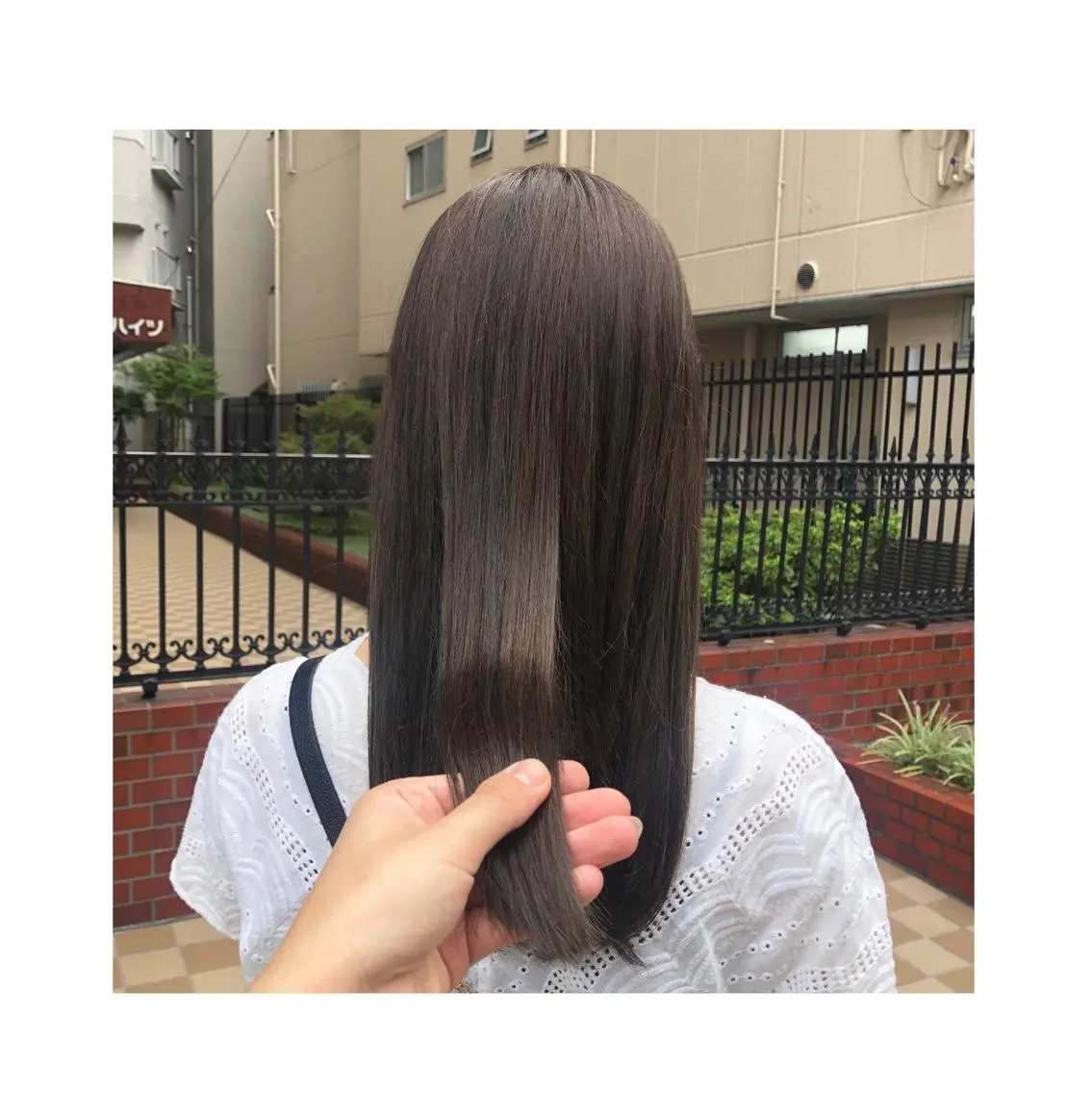 ロング アッシュ アッシュグレー アッシュグレージュ ヘアカラー トリートメント ❁⃘ ち だ り さ ❁⃘のヘアスタイル