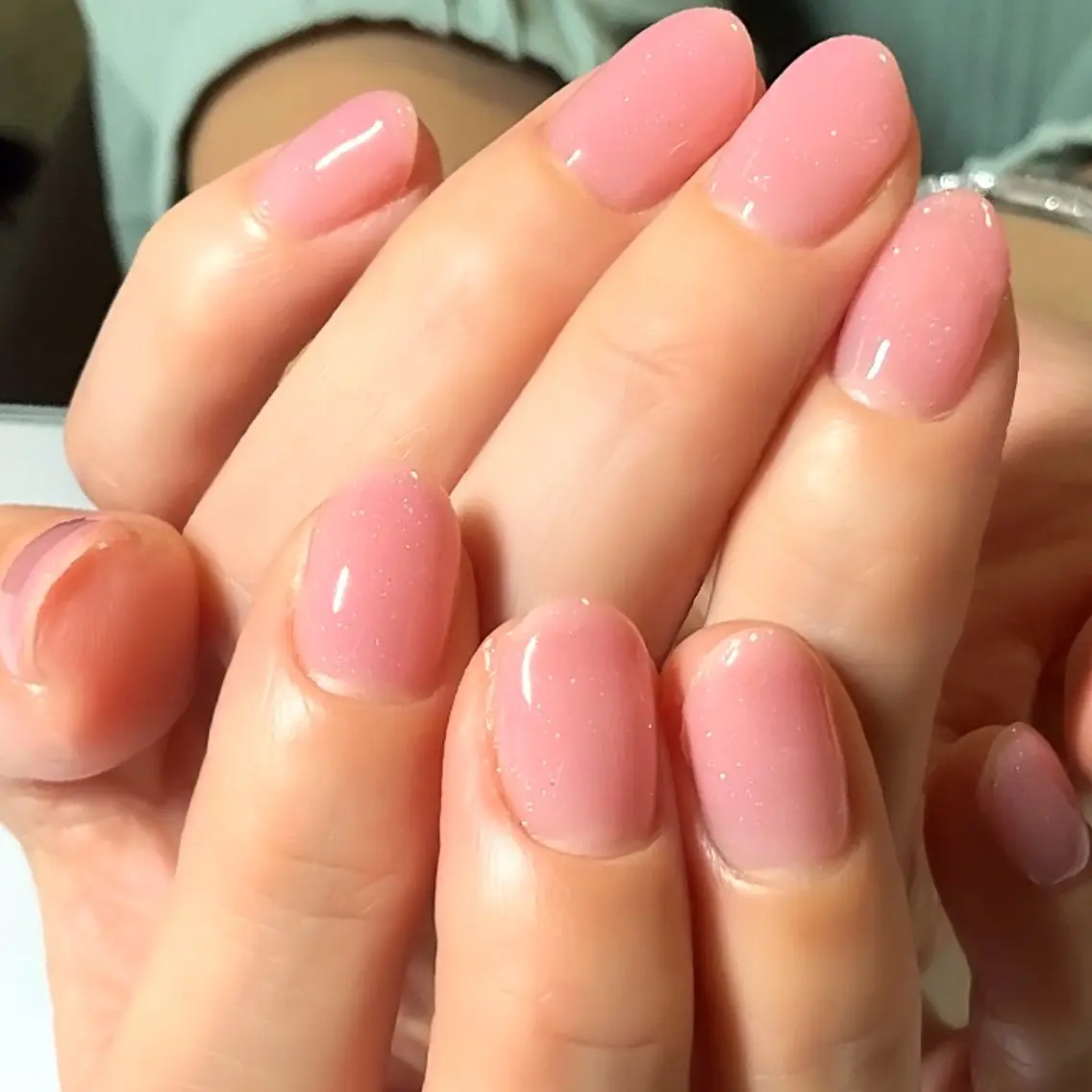 【初回】✨ジェルオフなし✨200カラーから選べる💅ちゅるん1カラー&ラメ・フラッシュグリッター🆗オフ無しの写真