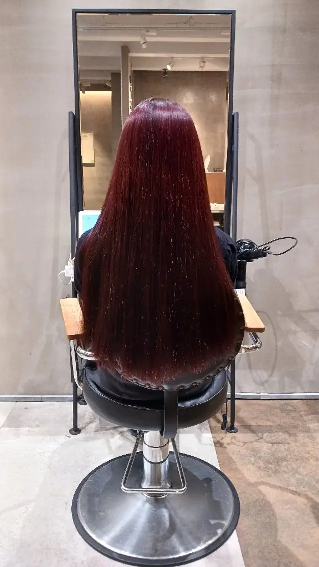 カラー ヘアカラー 長島 想芽のヘアスタイル