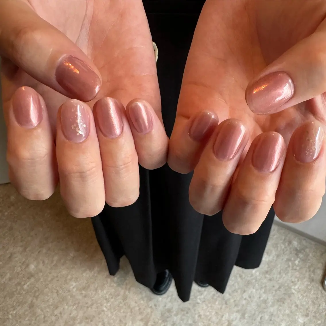 ネイル キラキラネイル シンプルネイル .Etel atelier.のネイルデザイン