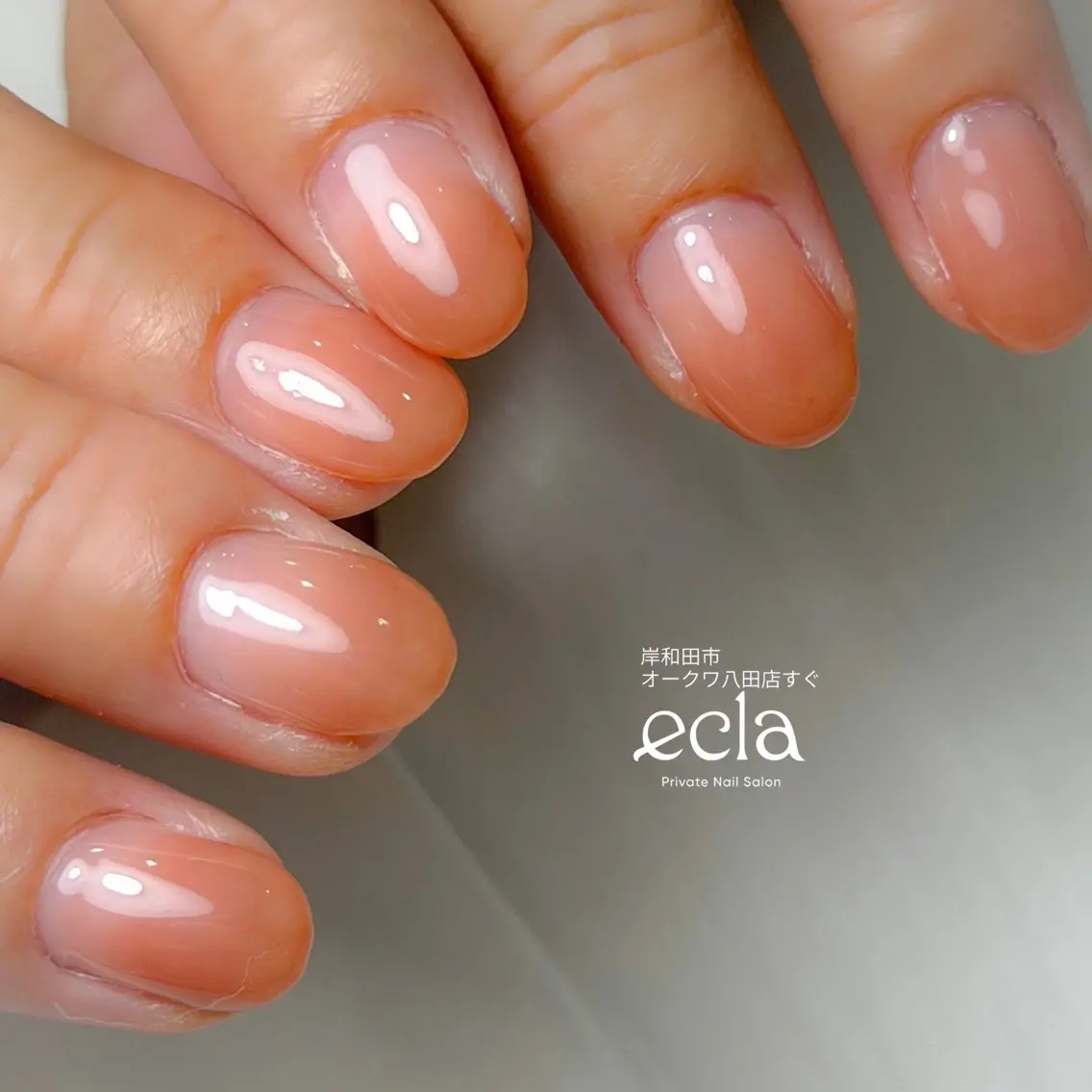 ネイル グラデーション Nail Salon ecla 〜エクラ〜のネイルデザイン