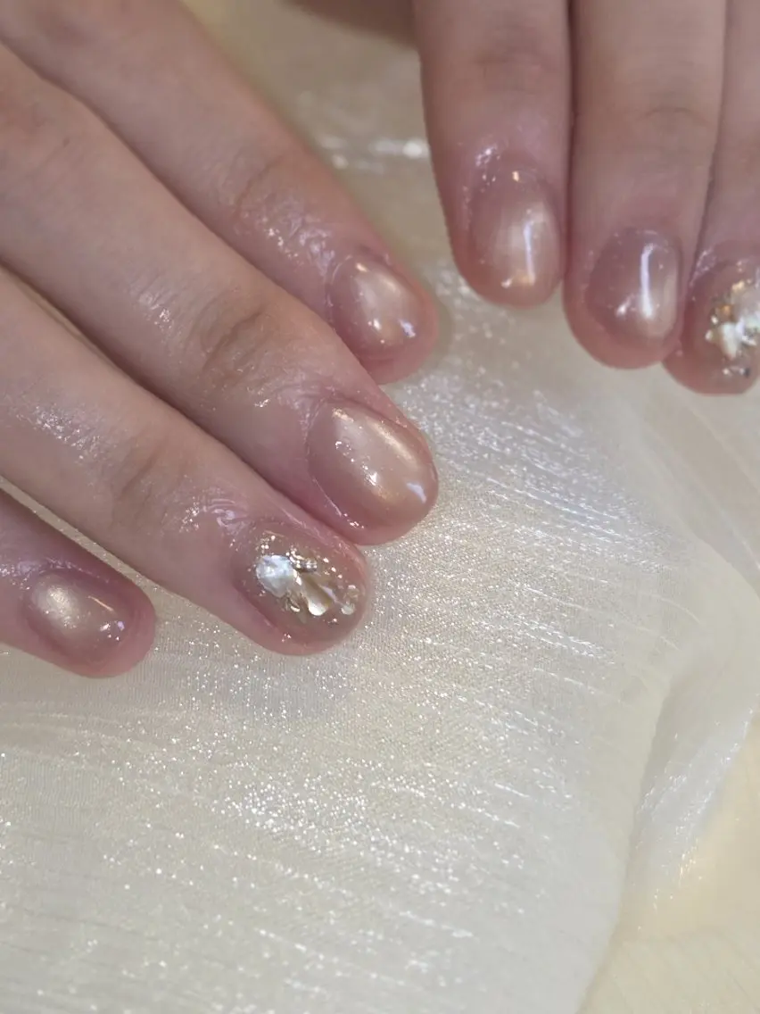 ネイル ジェルネイル マグネットネイル ハンドネイル Lady Nail Kiyokaのネイルデザイン