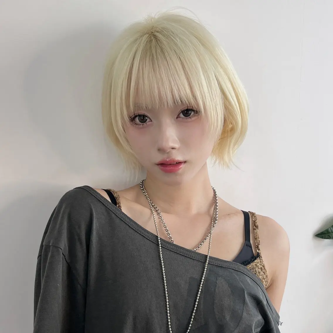 セミロング ショートボブ ボブ カット ヘアカラー トリートメント 渋谷レイヤーカット❌ 縮毛矯正専門/武田涼のヘアスタイル