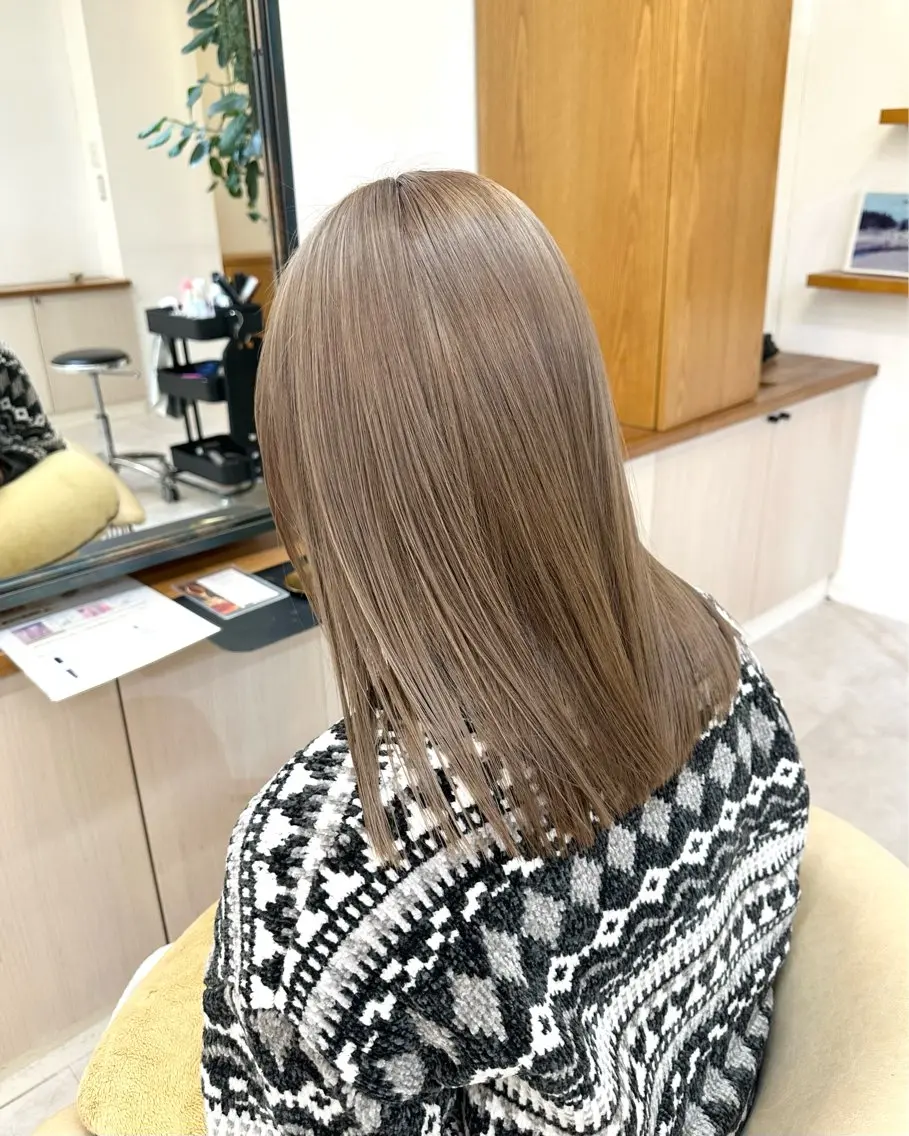 カット+カラー+さら艶トリートメントの写真