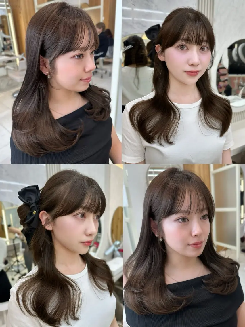 セミロング oto🤍×美髪× ゆるふわレイヤーのヘアスタイル