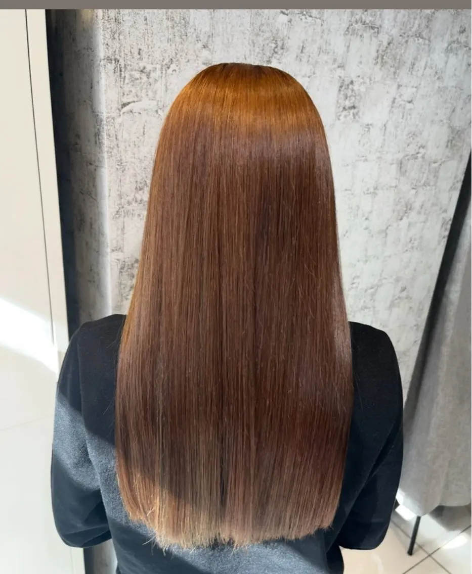 ミディアム ヘアカラー ✨髪質改善カラー✨ ななみのヘアスタイル