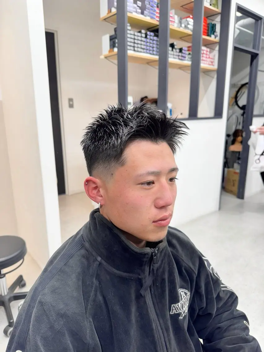 メンズ 艶レイヤー🍊 加藤隆也のヘアスタイル