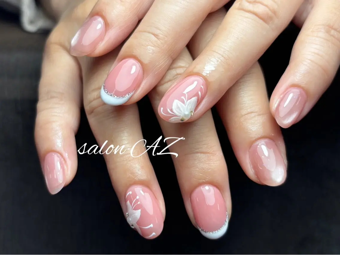 ネイル オフィスネイル ハンドネイル salon AZのネイルデザイン