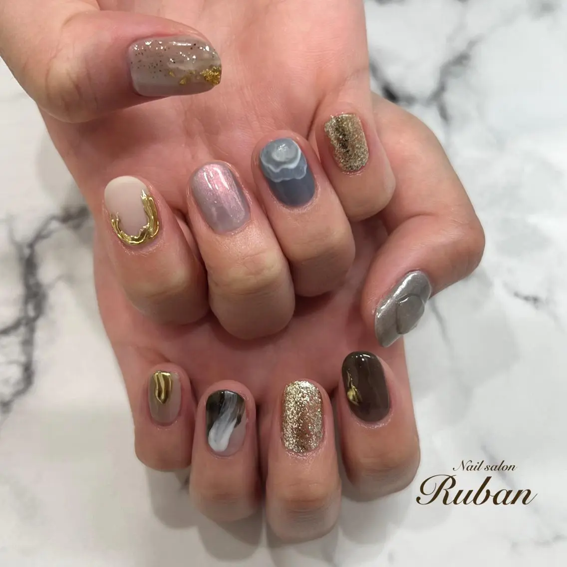 ネイル Nail salon Rubanのネイルデザイン