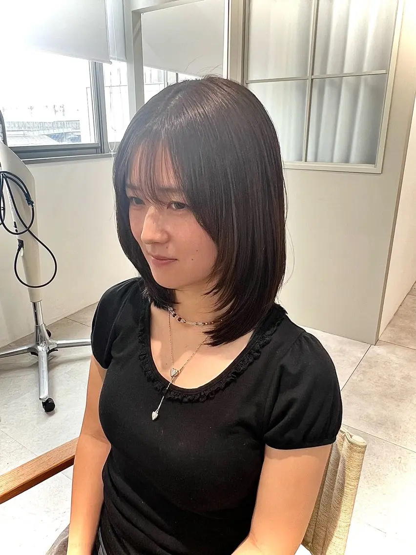 ミディアム マツシマ カンタのヘアスタイル