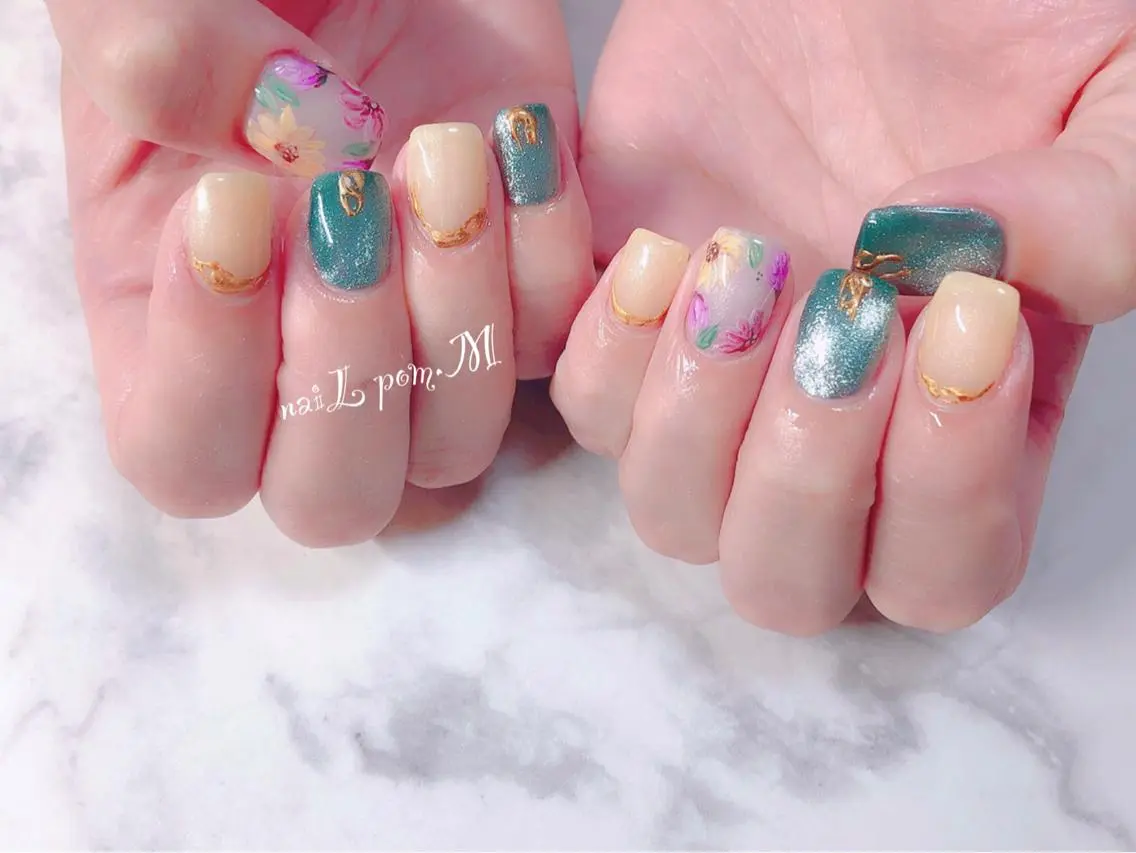 ネイル naiL pom.Mのネイルデザイン