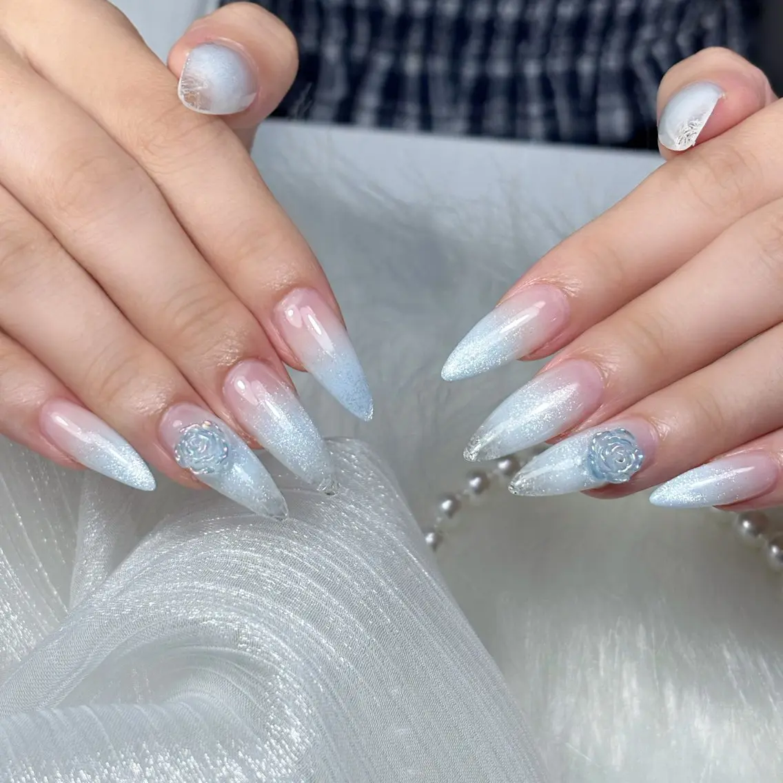 ネイル 長さ出し ロングネイル スカルプネイル スーパーロングネイル ハンドネイル Sully Nail Labのネイルデザイン