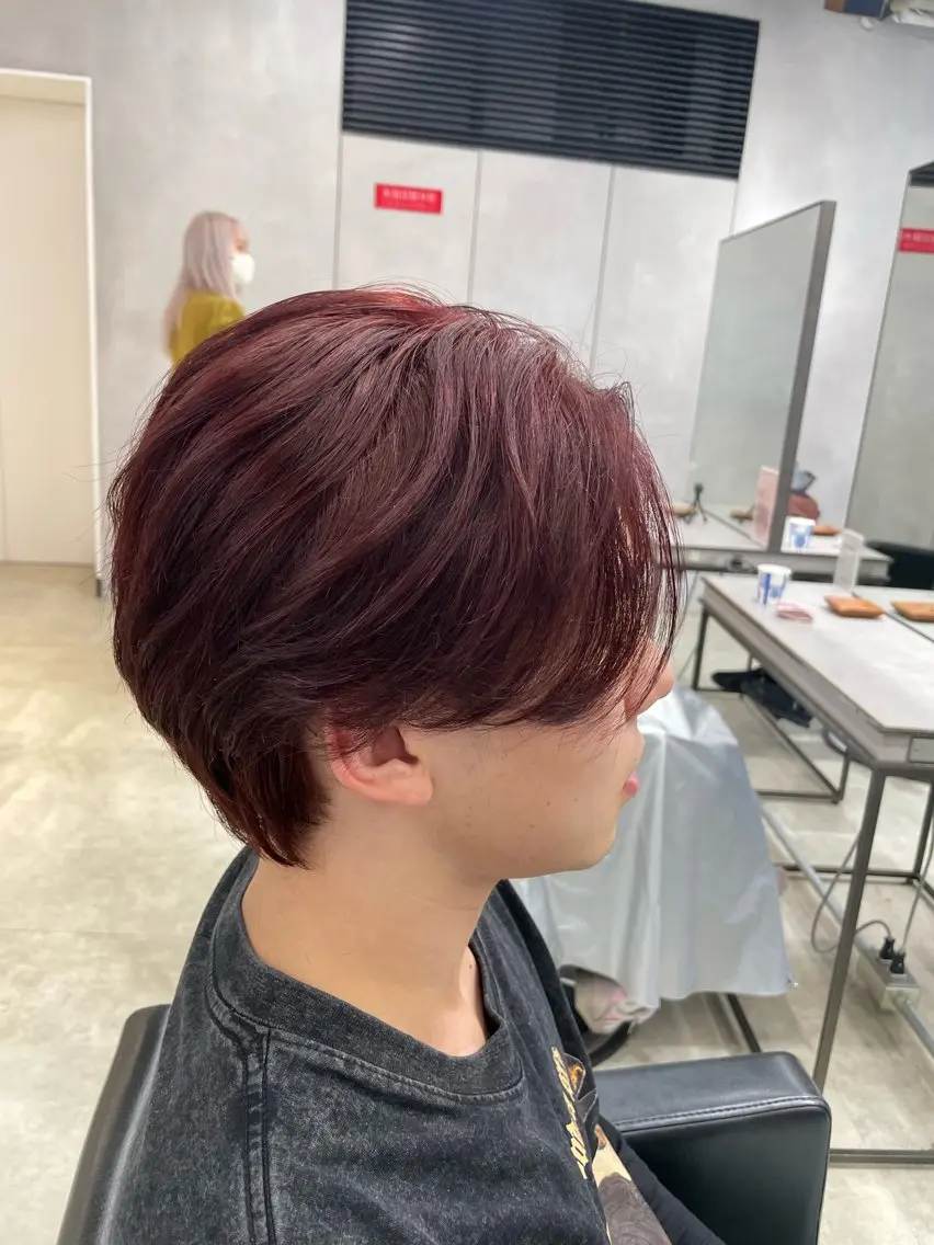 ショート カラー メンズ カット ヘアカラー メンズ特化🔥 金子直斗のヘアスタイル