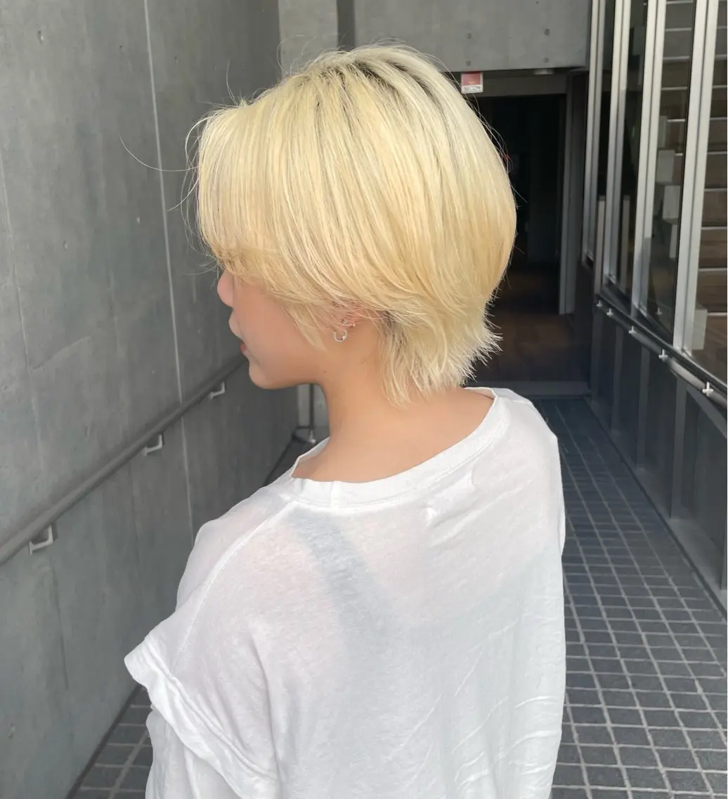ショート カット 🌈メンズパーマ🌈 メンズカットアリサのヘアスタイル