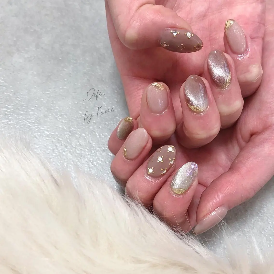 ネイル アートネイル ハンドネイル _Defi_ by Kaoriのネイルデザイン
